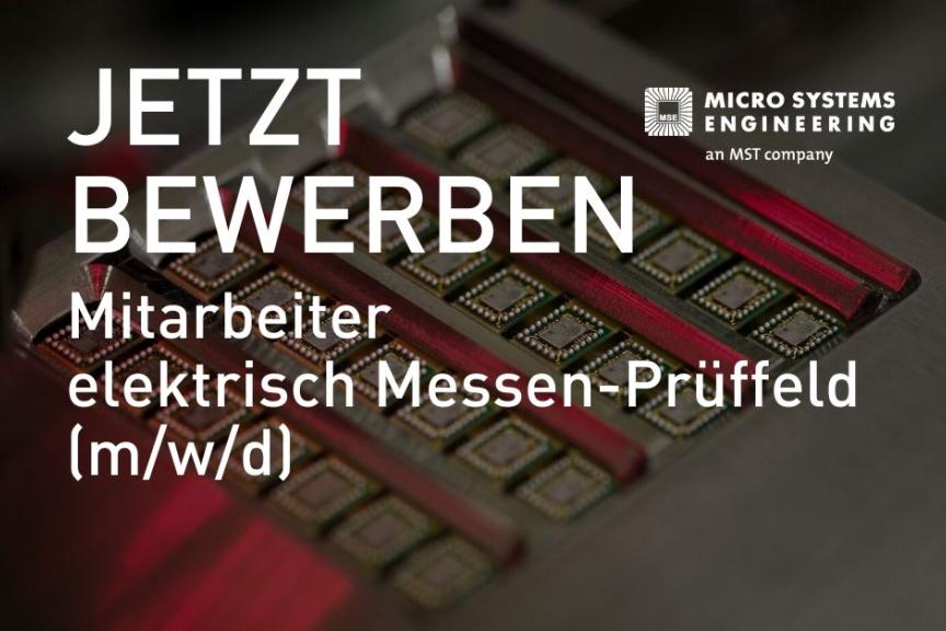 Jobs Elektrisch Messen Prueffeld MSEB