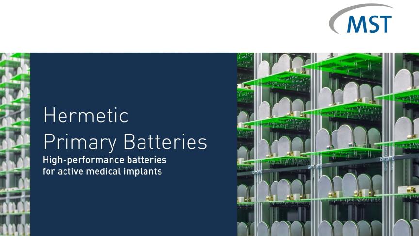 MST Primary Battery Technology Leaflet