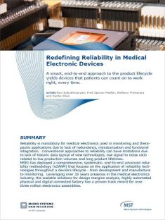 Redefining Reliability in Medical Electronic Devices