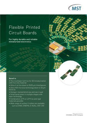 Flexible PCB technology leaflet preview