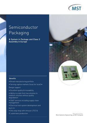 Semiconductor Packaging technology leaflet preview